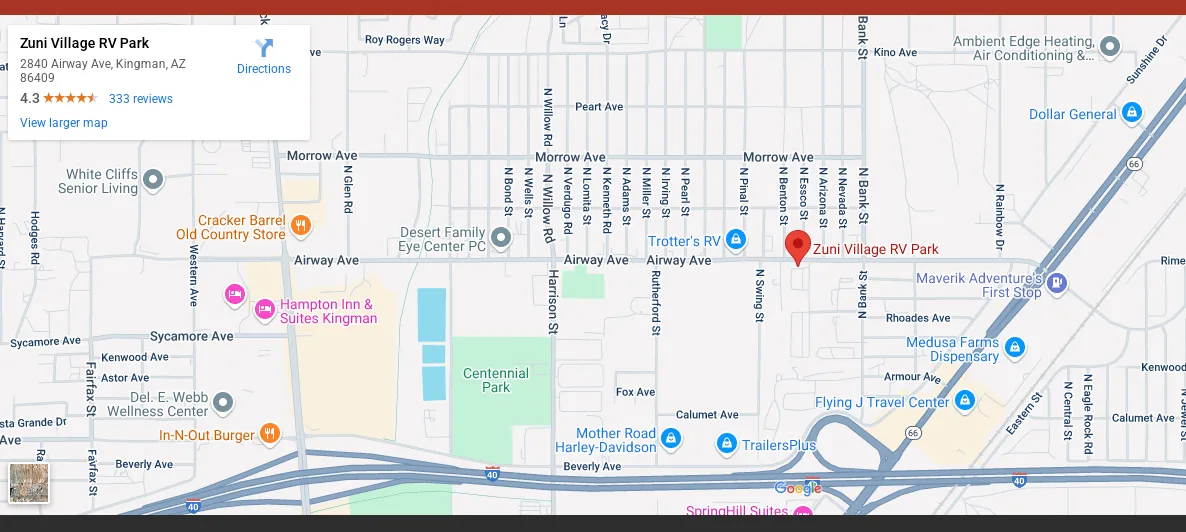 RVing in Kingman Arizona with full hookups, Amenities, topreasonszunirvparkkingmanazpng, Park, Amenity, Pet-friendly RV park